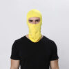 Moottoripyörä balaclava keltainen